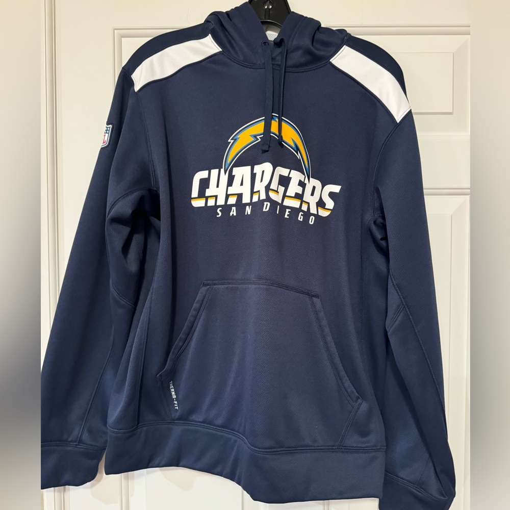 San Diego Chargers Nike On Field Hoodie NFL Therma-Fit